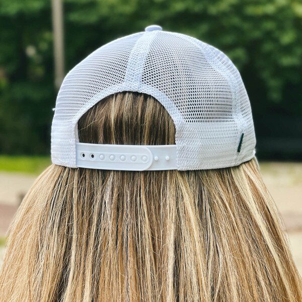 L2 Ames I-State White Structured Trucker Hat